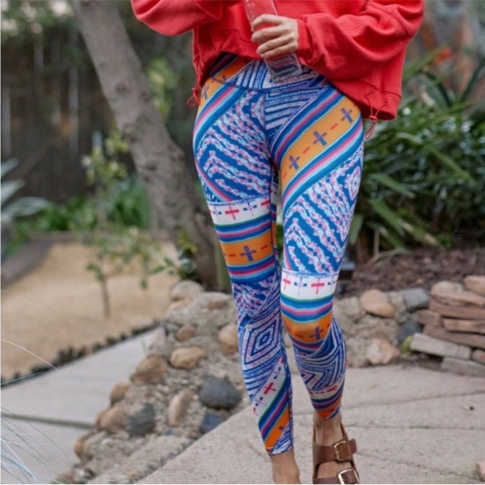 NWT Free People Movement Ashford Lose Control leggings in Apres Ski Size XS
